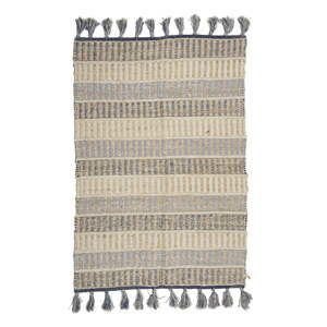 Bawełniany beżowy dywan InArt Stripes, 120x180 cm