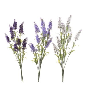 Sztuczne kwiaty zestaw 3 szt. Lavender – Casa Selección
