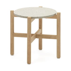 Okrągły stolik z blatem z terrazzo ø 54,5 cm Pola – Kave Home