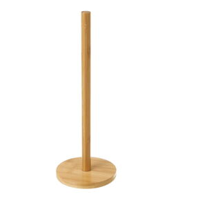 Bambusowy stojak na ręczniki kuchenne ø 12 cm – Unimasa