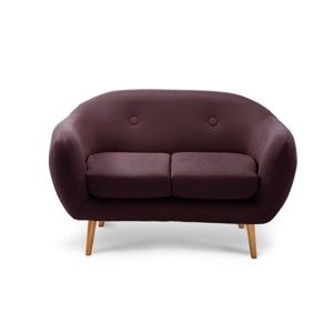 Brązowa sofa 2-sobowa Scandi by Stella Cadente Maison