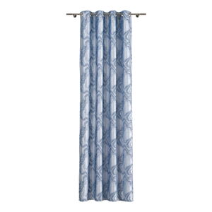 Niebieska/szara zasłona 140x260 cm Carra – Mendola Fabrics