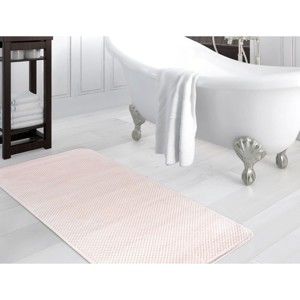 Różowy dywanik łazienkowy Madame Coco Ballard, 80x140 cm