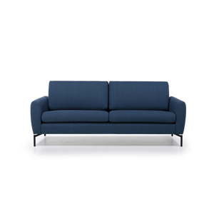 Niebieska sofa 3-osobowa Scandic Vesta