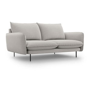 Jasnoszara sofa Cosmopolitan Design Vienna, 160 cm