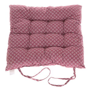 Różowa poduszka na krzesło Dakls Fiona, 40x40 cm
