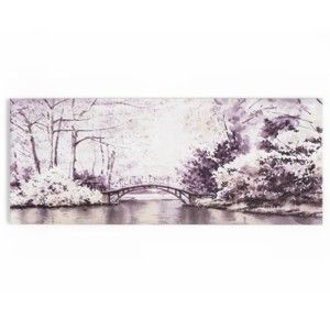 Obraz Graham & Brown Forest Bridge, 100x40 cm