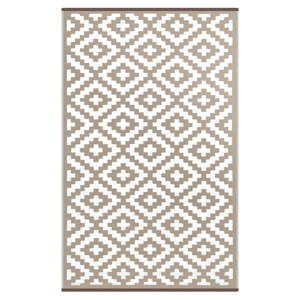Beżowo-biały dwustronny dywan zewnętrzny Green Decore Parado, 120x180 cm