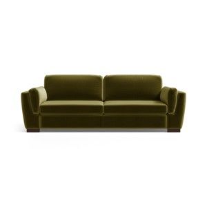 Zielona sofa 3-osobowa Marie Claire BREE