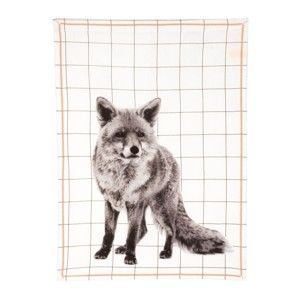Ścierka kuchenna Grid Fox, 50x70 cm