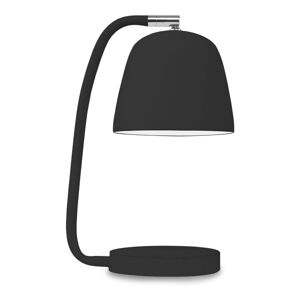 Czarna lampa stołowa z metalowym kloszem (wysokość 28 cm) Newport – it's about RoMi