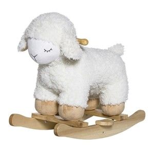 Owieczka na biegunach z bukowego drewna Bloomingville Rocking Toy