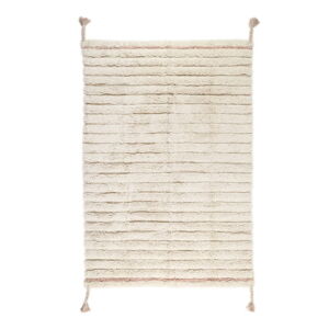 Kremowy/jasnobrązowy dywan odpowiedni do prania 100x150 cm Dalia – Nattiot