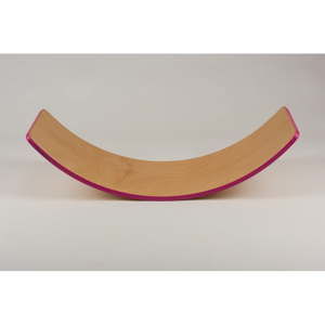 Duża deska bukowa do balansowania z fioletową krawędzią Utukutu Woudie, dł. 117 cm