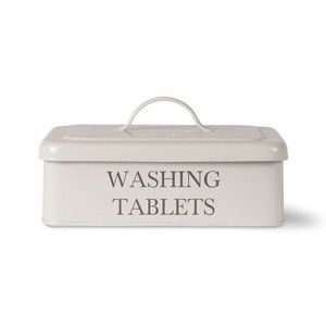 Pojemnik na kapsułki do prania Washing Tablet, biały