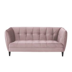 Różowa sofa Actona Jonna