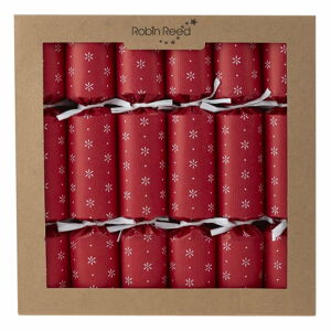 Zestaw 6 świątecznych crackerów Robin Reed Paper Decorations