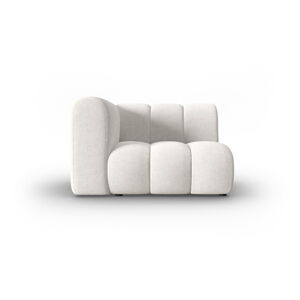 Biały moduł sofy (lewostronny) Lupine – Micadoni Home