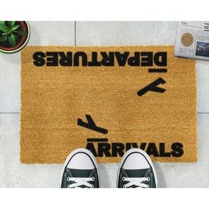Wycieraczka Artsy Doormats Arrivals and Departures, 40x60 cm