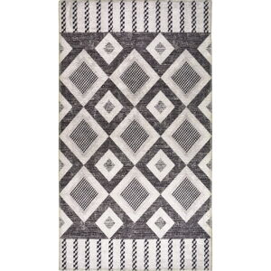 Szary dywan odpowiedni do prania 180x120 cm - Vitaus