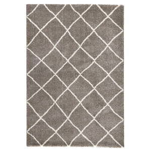 Brązowy dywan Mint Rugs Grid, 160x230 cm