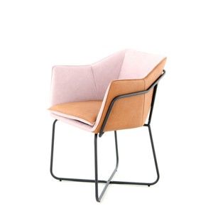 Fioletowo-różowe krzesło 360 Living Miretta