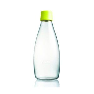 Cytronowa butelka ReTap ze szkła z dożywotnią gwarancją, 800 ml