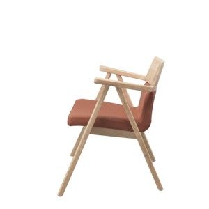 Fotel z konstrukcją z drewna dębowego Wewood-Portuguese Joinery Pensil