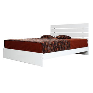 Białe łóżko dwuosobowe 180x200 cm Fuga – Kalune Design