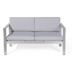 Szara 2-osobowa sofa ogrodowa Monobeli Line