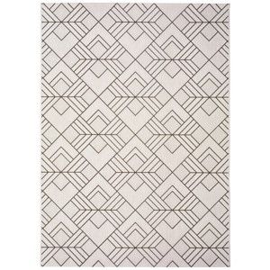 Biało-beżowy dywan odpowiedni na zewnątrz Universal Silvana Caretto, 160x230 cm