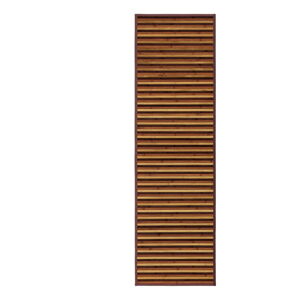Musztardowy/brązowy bambusowy chodnik 60x200 cm – Casa Selección