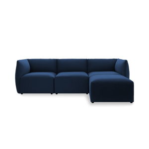 Sofa trzyosobowa VIVONITA Cube Dark Blue z podnogiem