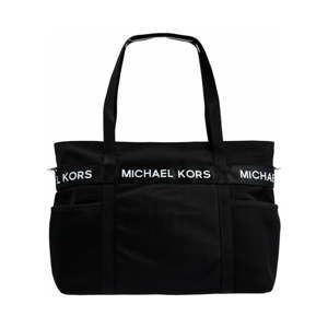 Czarna materiałowa torebka Michael Kors The Michael