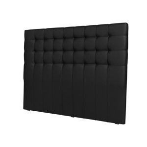 Czarny zagłówek łóżka Windsor & Co Sofas Deimos, 200x120 cm