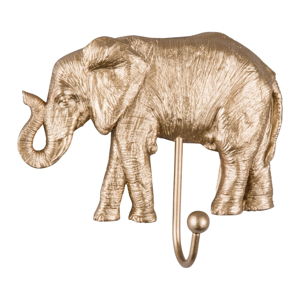 Haczyk w kolorze złota w kształcie słonia Leitmotiv Elephant