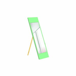 Lustro stojące w zielonej ramie Oyo Concept, 35x140 cm