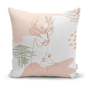Poszewka na poduszkę Minimalist Cushion Covers Drawing Animal, 45x45 cm