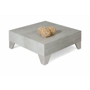 Stolik w kolorze betonu MobiliFiver Evolution, 60x60 cm