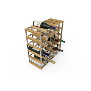 Drewniany stojak na wino na 30 butelek – RTA