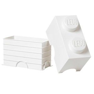 Biały pojemnik podwójny LEGO®