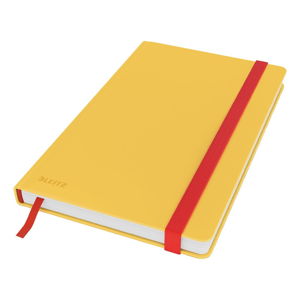 Żółty notatnik z miękką powierzchnią Leitz, 80 stran