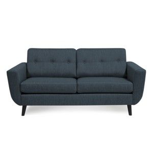 Ciemnoniebieska sofa 2-osobowa Vivonita Harlem