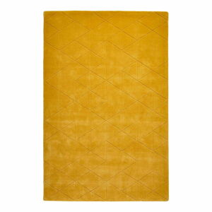 Żółty wełniany dywan Think Rugs Kasbah, 150x230 cm