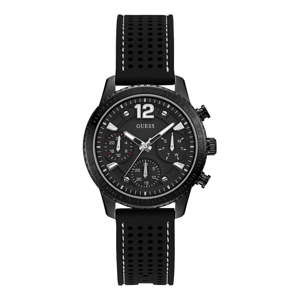 Zegarek damski z czarnym silikonowym paskiem Guess W1025L3