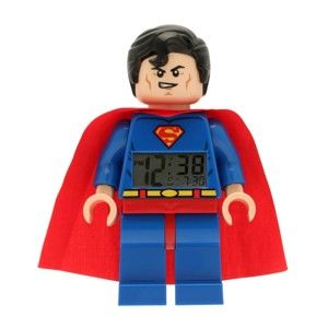 Zegar z budzikiem LEGO® Super Heroes Superman