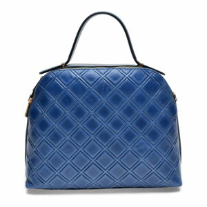 Niebieska torebka skórzana Mangotti Bags