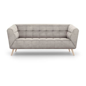 Beżowa sofa z askamitnym obiciem Interieurs 86 Étoile, 170 cm