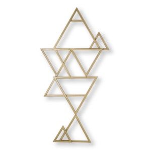 Metalowe trójkąty dekoracyjne Graham & Brown Kalidescope