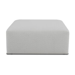 Biały moduł sofy z materiału bouclé Roxy – Scandic